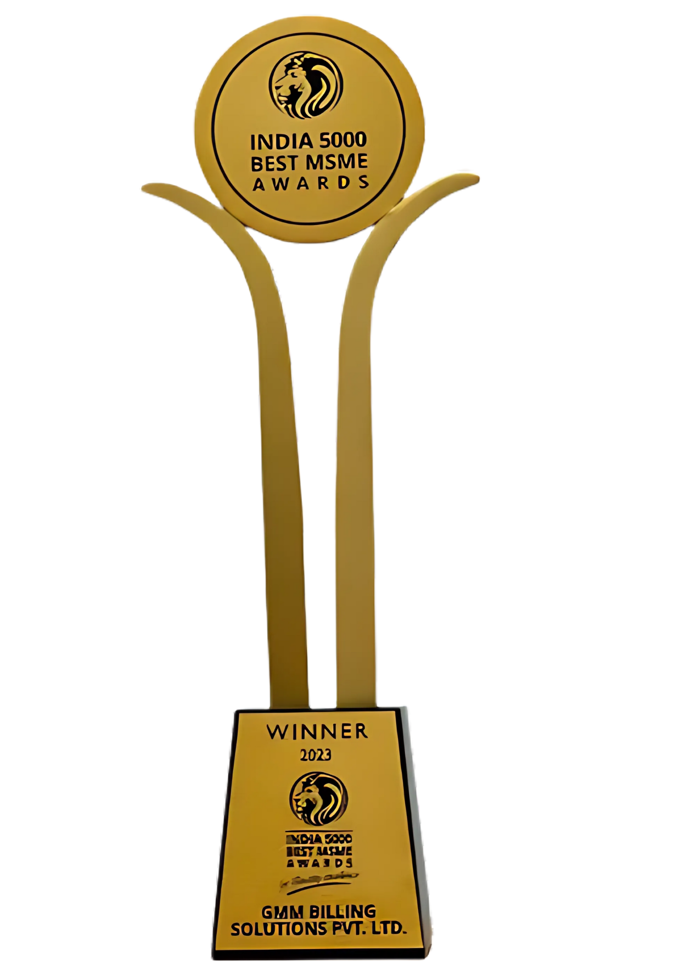 MSME India 5000 Award 2023 Certificate